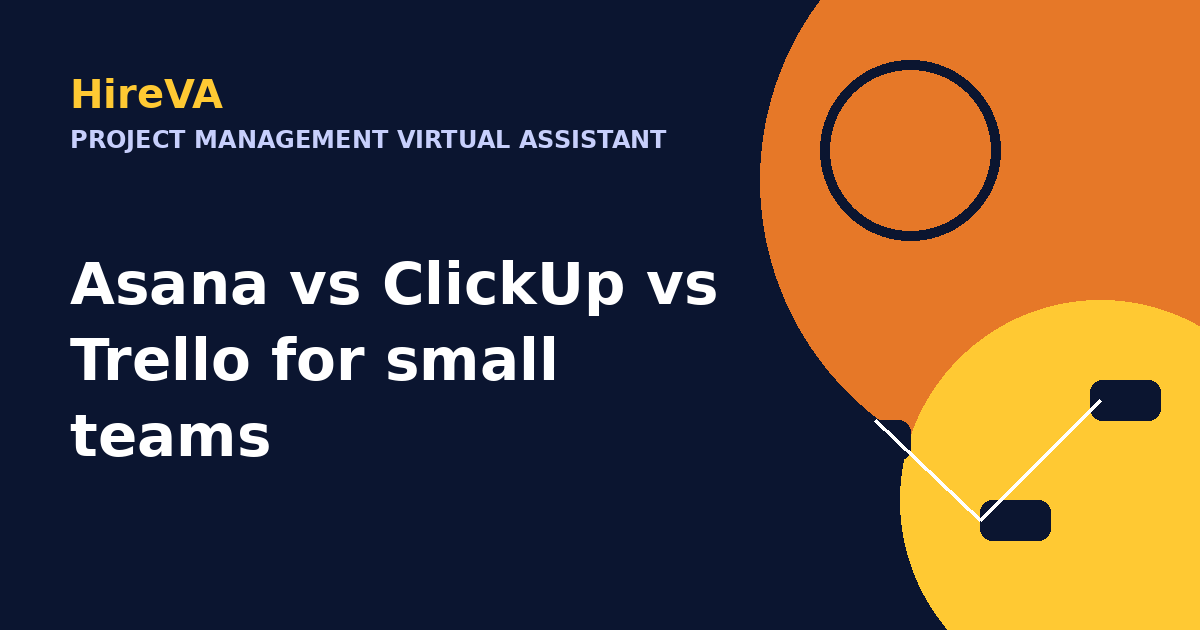 Asana vs ClickUp vs Trello for small teams