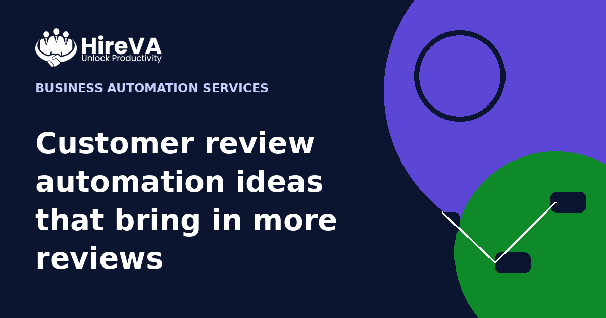 Customer review automation ideas that bring in more reviews