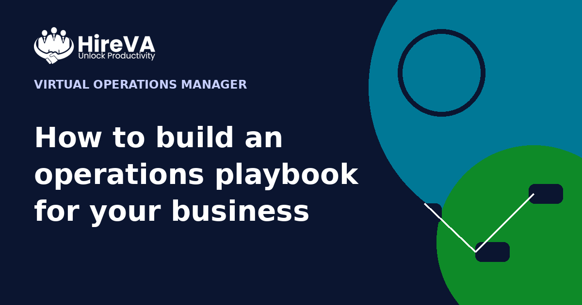 How to build an operations playbook for your business