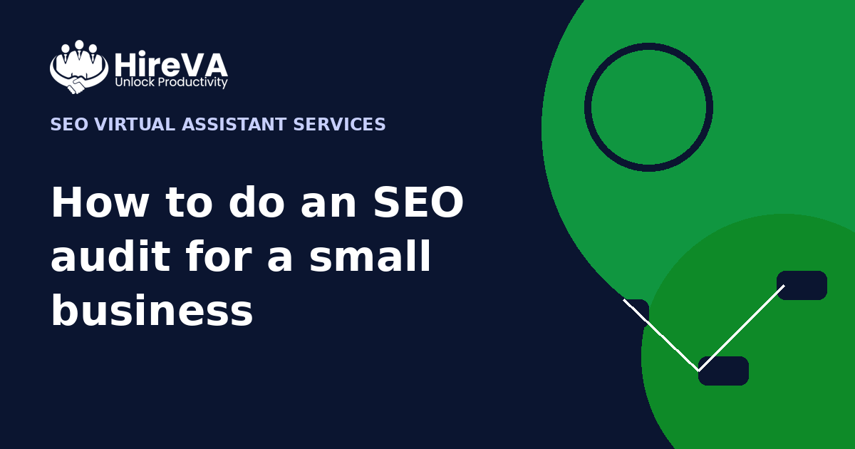 How to do an SEO audit for a small business
