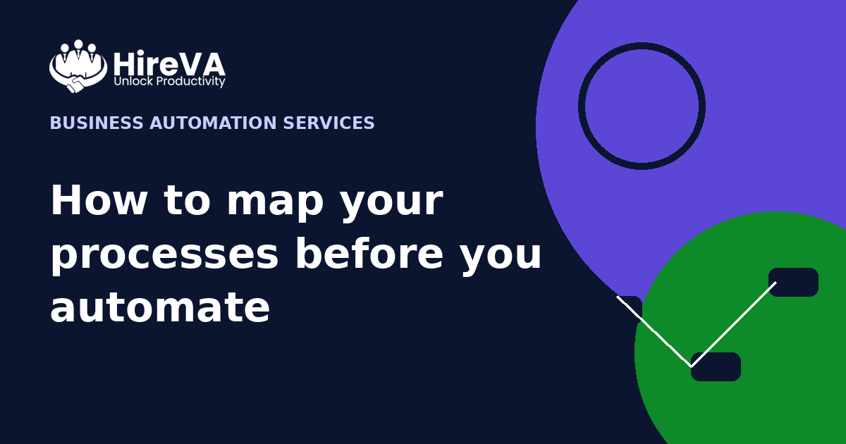 How to map your processes before you automate
