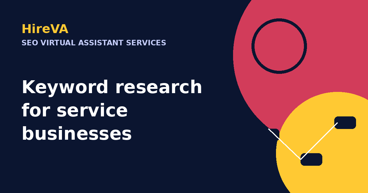 Keyword research for service businesses