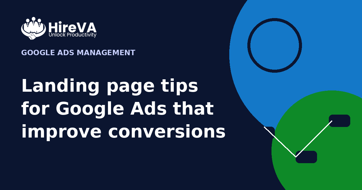 Landing page tips for Google Ads that improve conversions