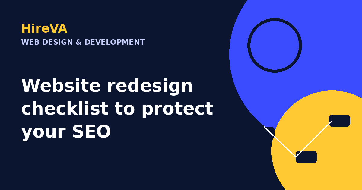 Website redesign checklist to protect your SEO