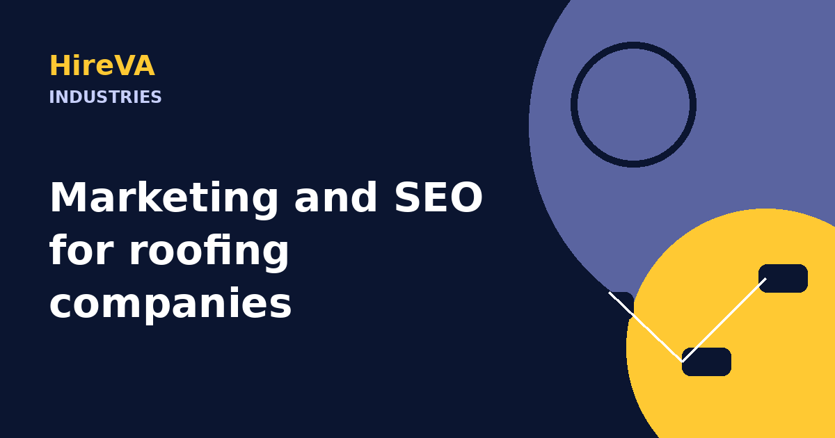 Marketing and SEO for roofing companies