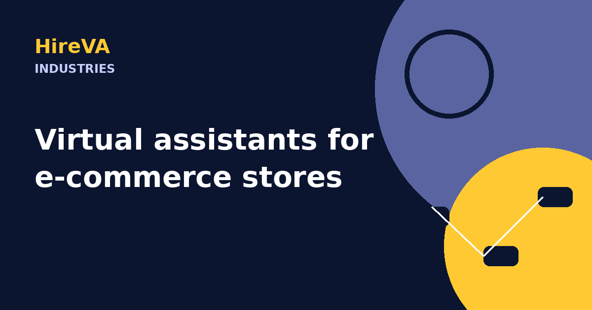 Virtual assistants for e-commerce stores