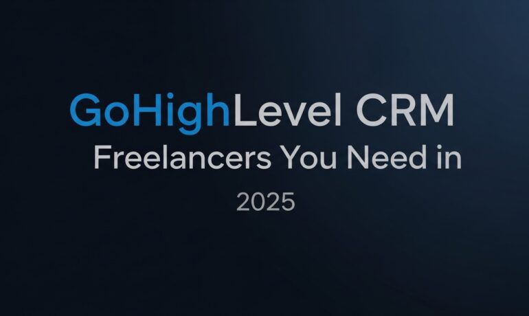 GoHighLevel CRM Freelancers You Need in 2025