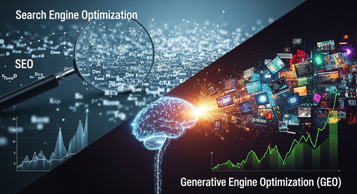 Search Engine Optimization vs Generative Engine Optimization