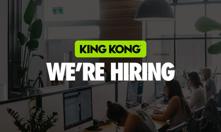 king kon agency copywriter job