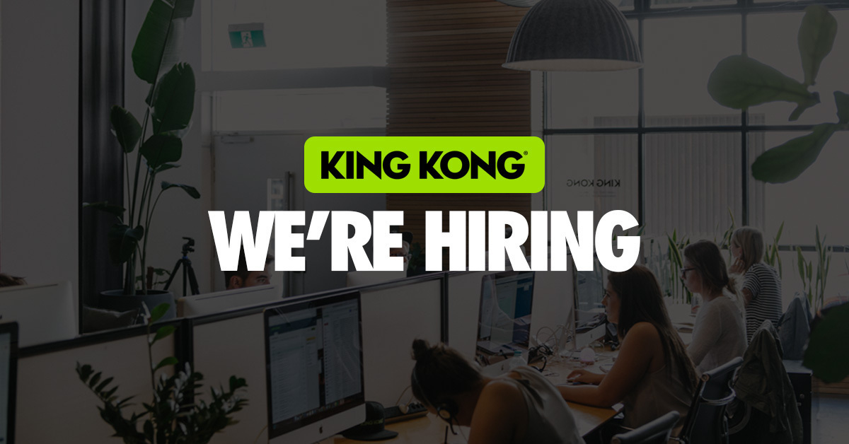 king kon agency copywriter job