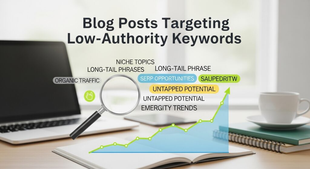 Blog Posts Targeting Low-Authority Keyword