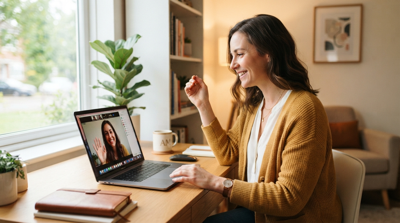 Business owner hiring a virtual assistant with HireVA